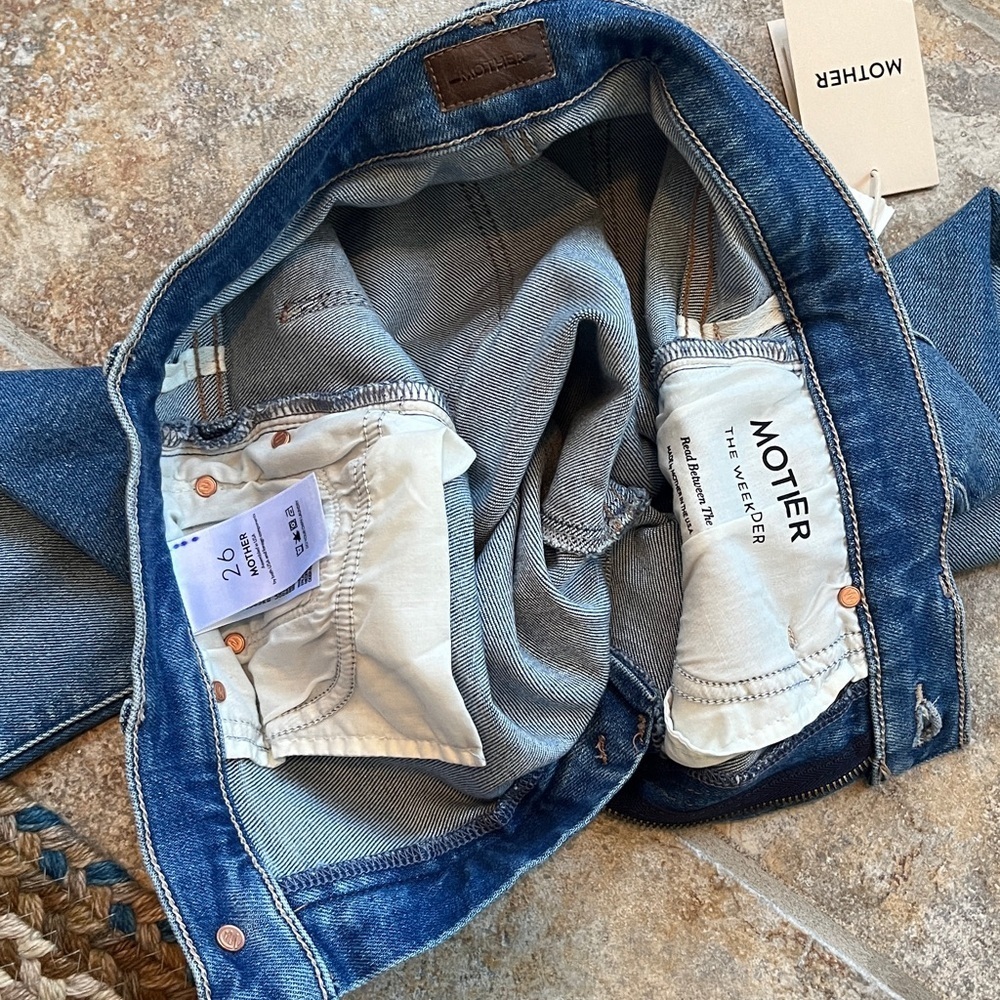 MOTHER The Weekender Size 26 NWT - Picture 11 of 14